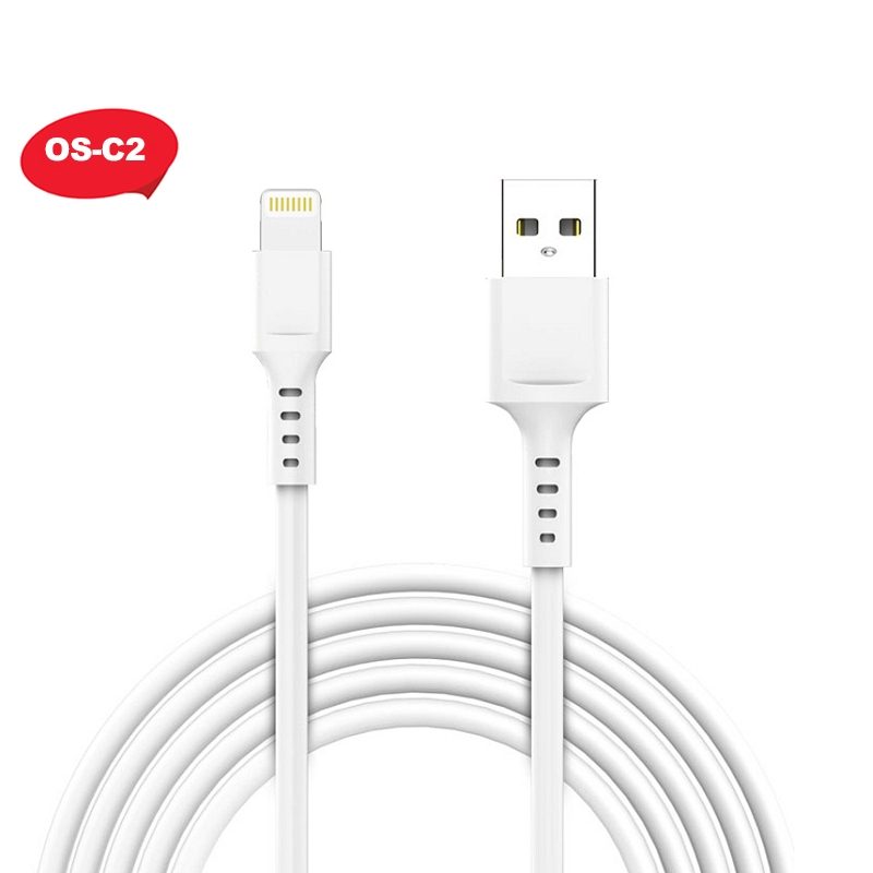 Cáp sạc nhanh Ossan Lightning cho iPhone 3.1A max OS-C2